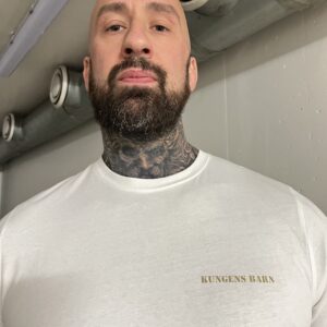 T-shirt Vit Kungens Barn